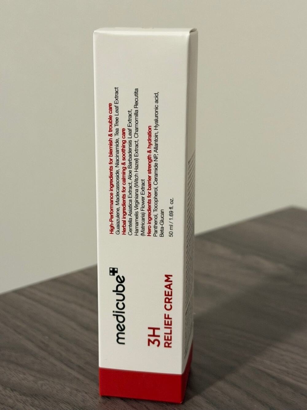 Medicube 3H Relief Cream 50ml NEW IN BOX Soothing Moisturizer K-Beauty